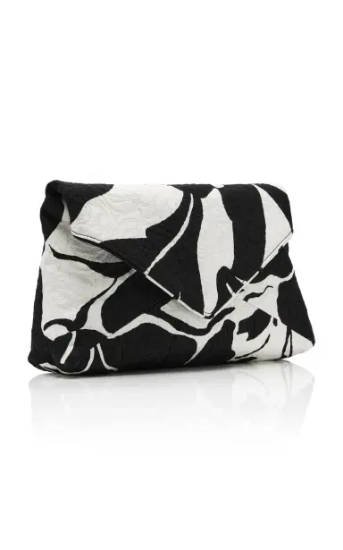 Dries Van Noten Printed Cotton-Blend Envelope Clutch | Thumbnail 5 Dries Van Noten Printed Cotton-Blend Envelope Clutch | Thumbnail 5