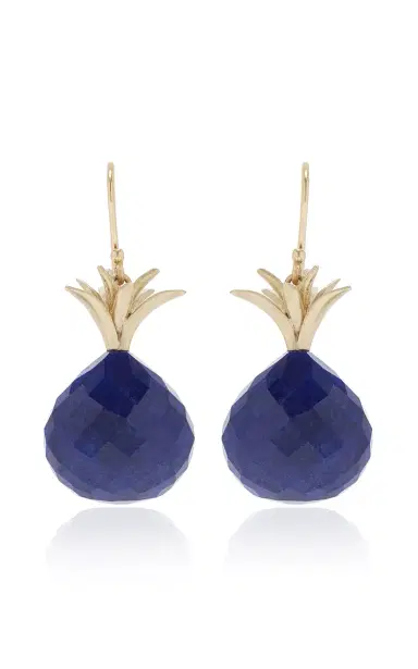 Annette Ferdinandsen Lapis Pineapple Earrings | Thumbnail 4 Annette Ferdinandsen Lapis Pineapple Earrings | Thumbnail 4