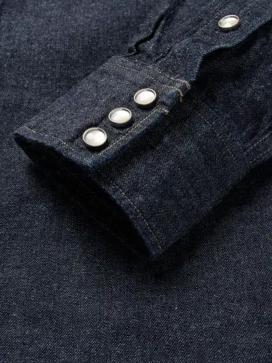 RRL Slim-Fit Denim Western Shirt - Men | Thumbnail 6 RRL Slim-Fit Denim Western Shirt - Men | Thumbnail 6