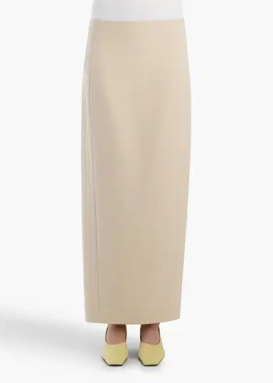 Khaite Lyle Skirt In Ivory Glow | Thumbnail 3 Khaite Lyle Skirt In Ivory Glow | Thumbnail 3