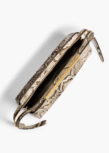 Khaite Donna Evening Clutch In Natural Python | Thumbnail 3 Khaite Donna Evening Clutch In Natural Python | Thumbnail 3