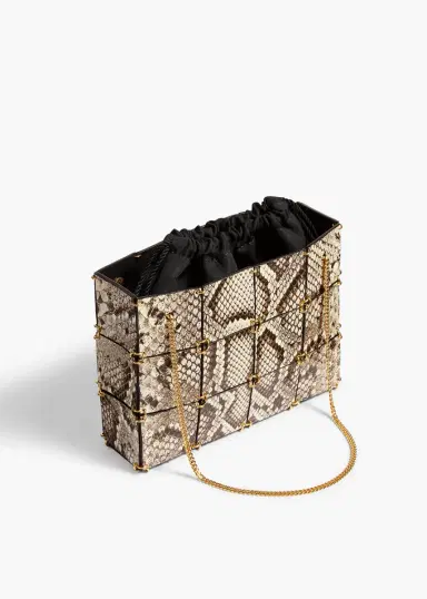 Khaite Mini Emma Bag In Natural Python | Thumbnail 2 Khaite Mini Emma Bag In Natural Python | Thumbnail 2