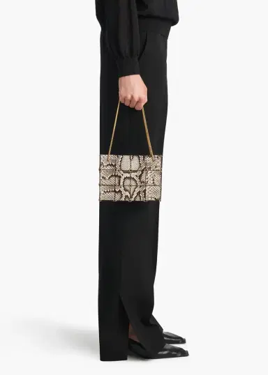 Khaite Mini Emma Bag In Natural Python | Thumbnail 5 Khaite Mini Emma Bag In Natural Python | Thumbnail 5