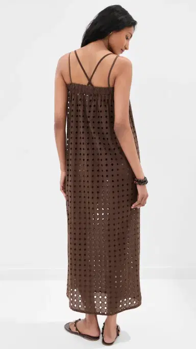 LE BOP Camille Maxi Dress haved Chocolate | Thumbnail 3 LE BOP Camille Maxi Dress haved Chocolate | Thumbnail 3