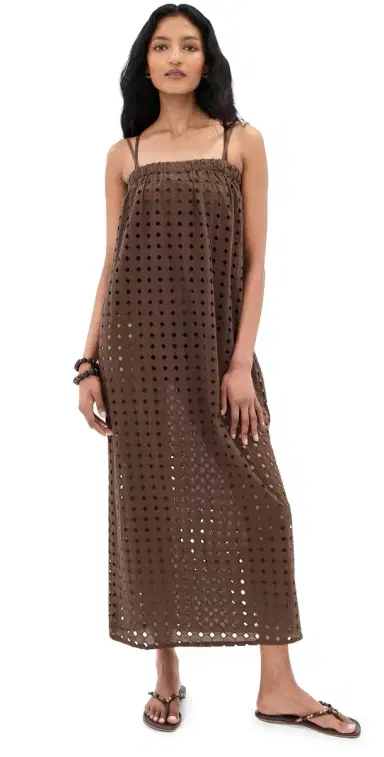 LE BOP Camille Maxi Dress haved Chocolate | Thumbnail 1 LE BOP Camille Maxi Dress haved Chocolate | Thumbnail 1