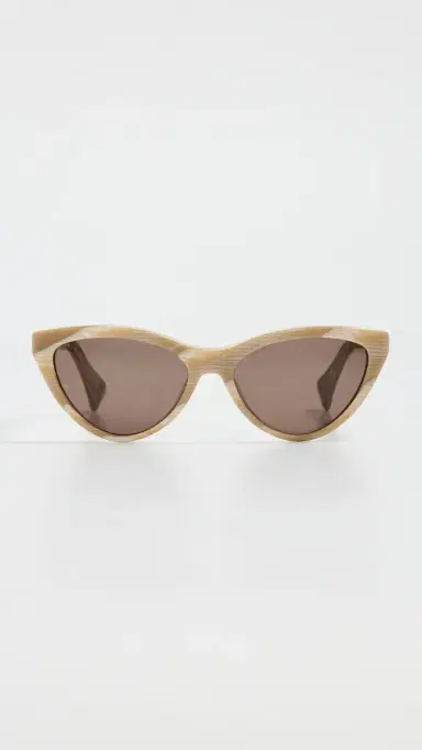 rag & bone Cat Eye Acetate Sunglasses Shiny Bone Horn One Size | Thumbnail 2 rag & bone Cat Eye Acetate Sunglasses Shiny Bone Horn One Size | Thumbnail 2