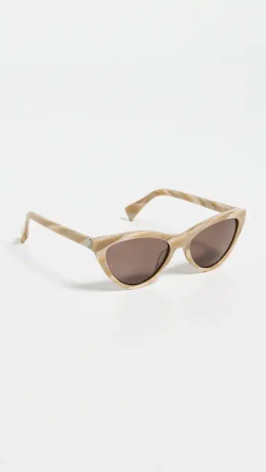 rag & bone Cat Eye Acetate Sunglasses Shiny Bone Horn One Size | Thumbnail 4 rag & bone Cat Eye Acetate Sunglasses Shiny Bone Horn One Size | Thumbnail 4