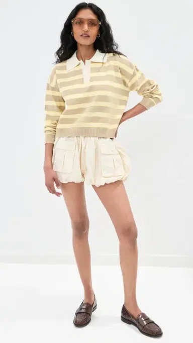 LE BOP Nolan Bubble Shorts Cloud | Thumbnail 5 LE BOP Nolan Bubble Shorts Cloud | Thumbnail 5