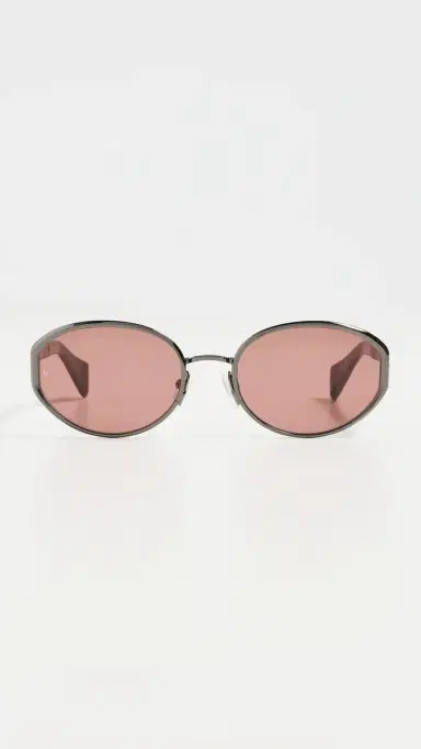 rag & bone Oval Metal Sunglasses | Thumbnail 2 rag & bone Oval Metal Sunglasses | Thumbnail 2