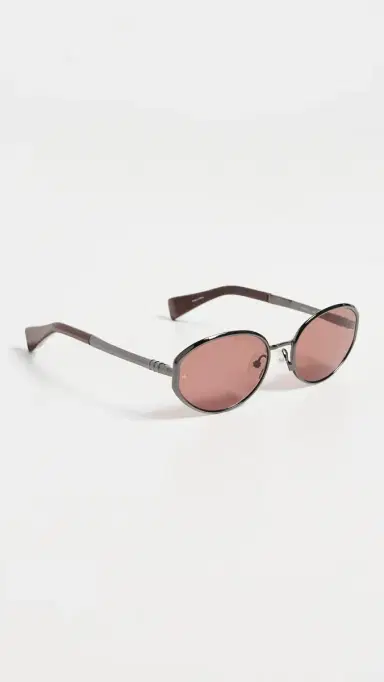 rag & bone Oval Metal Sunglasses | Thumbnail 4 rag & bone Oval Metal Sunglasses | Thumbnail 4