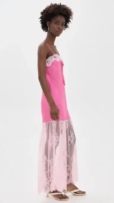 Show Me Your Mumu Celine Dress Pink | Thumbnail 4 Show Me Your Mumu Celine Dress Pink | Thumbnail 4