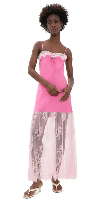 Show Me Your Mumu Celine Dress Pink | Thumbnail 1 Show Me Your Mumu Celine Dress Pink | Thumbnail 1