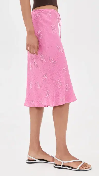 Staud Lucia Skirt Flirt L | Thumbnail 4 Staud Lucia Skirt Flirt L | Thumbnail 4