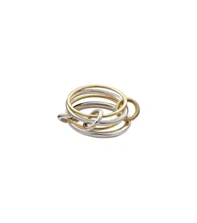 Spinelli Kilcollin Pisces 18kt gold and sterling silver ring | Thumbnail 1 Spinelli Kilcollin Pisces 18kt gold and sterling silver ring | Thumbnail 1