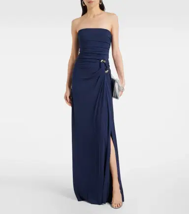 Simkhai Emma draped corset gown | Thumbnail 3 Simkhai Emma draped corset gown | Thumbnail 3