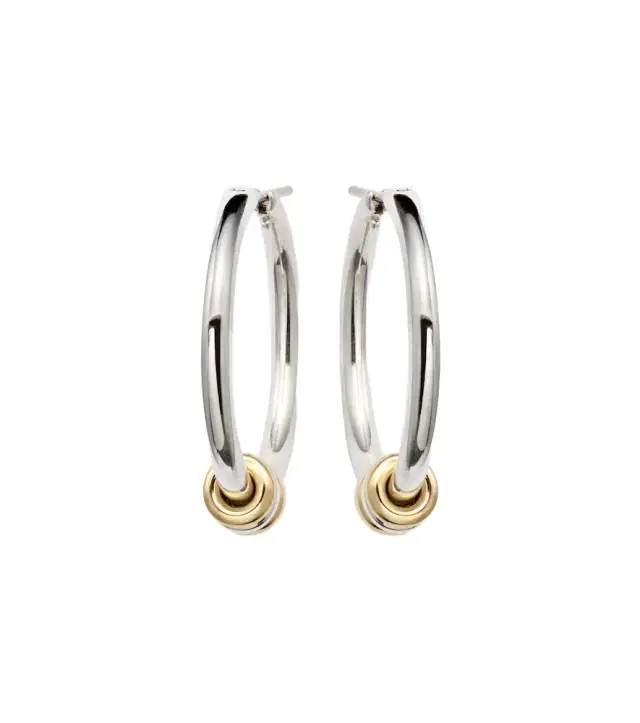 Spinelli Kilcollin Argo sterling silver and 18kt gold earrings