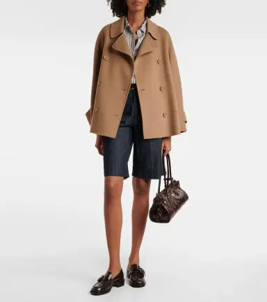 'S Max Mara 'S Max Mara Louis virgin wool peacoat | Thumbnail 4 'S Max Mara 'S Max Mara Louis virgin wool peacoat | Thumbnail 4