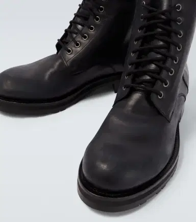 The Row Leather combat boots | Thumbnail 2 The Row Leather combat boots | Thumbnail 2