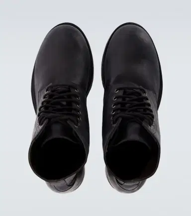 The Row Leather combat boots | Thumbnail 4 The Row Leather combat boots | Thumbnail 4