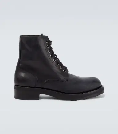 The Row Leather combat boots | Thumbnail 5 The Row Leather combat boots | Thumbnail 5
