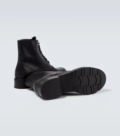 The Row Leather combat boots | Thumbnail 6 The Row Leather combat boots | Thumbnail 6
