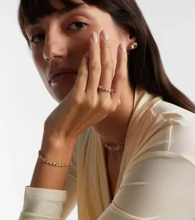 SHAY JEWELRY 18kt gold ring with sapphire and diamonds | Thumbnail 3 SHAY JEWELRY 18kt gold ring with sapphire and diamonds | Thumbnail 3