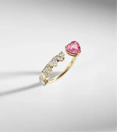 SHAY JEWELRY 18kt gold ring with sapphire and diamonds | Thumbnail 5 SHAY JEWELRY 18kt gold ring with sapphire and diamonds | Thumbnail 5