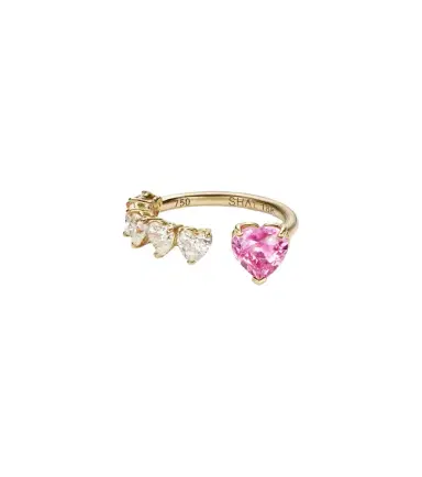 SHAY JEWELRY 18kt gold ring with sapphire and diamonds | Thumbnail 1 SHAY JEWELRY 18kt gold ring with sapphire and diamonds | Thumbnail 1