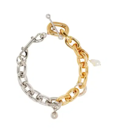 Rabanne XL Link embellished chain necklace | Thumbnail 1 Rabanne XL Link embellished chain necklace | Thumbnail 1