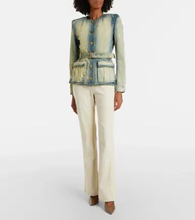 Balmain Faded bootcut jeans | Thumbnail 2 Balmain Faded bootcut jeans | Thumbnail 2