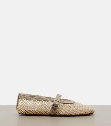 Alaïa Alaïa Fishnet Mary Jane flats | Thumbnail 2 Alaïa Alaïa Fishnet Mary Jane flats | Thumbnail 2