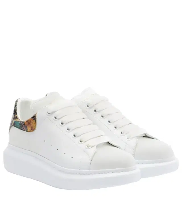 Oversized leather sneakers Oversized leather sneakers