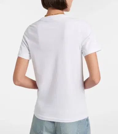 Chloé Chloé Printed cotton T-shirt | Thumbnail 3 Chloé Chloé Printed cotton T-shirt | Thumbnail 3