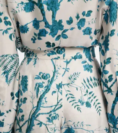 Erdem Floral silk pajama pants | Thumbnail 3 Erdem Floral silk pajama pants | Thumbnail 3