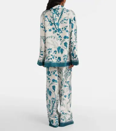Erdem Floral silk pajama pants | Thumbnail 5 Erdem Floral silk pajama pants | Thumbnail 5