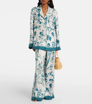 Erdem Floral silk pajama pants | Thumbnail 6 Erdem Floral silk pajama pants | Thumbnail 6