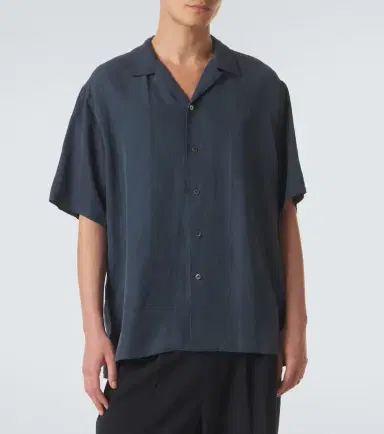 A.Presse A. Presse Vintage silk and linen shirt | Thumbnail 4 A.Presse A. Presse Vintage silk and linen shirt | Thumbnail 4