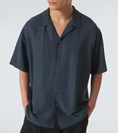 A.Presse A. Presse Vintage silk and linen shirt | Thumbnail 5 A.Presse A. Presse Vintage silk and linen shirt | Thumbnail 5