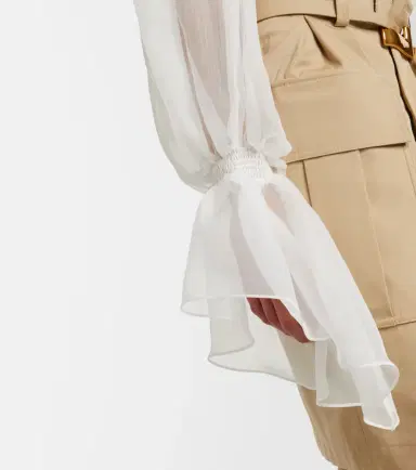 Balmain Silk-trimmed bouclé jacket | Thumbnail 3 Balmain Silk-trimmed bouclé jacket | Thumbnail 3