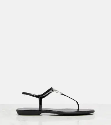 Gucci Interlocking G leather thong sandals | Thumbnail 2 Gucci Interlocking G leather thong sandals | Thumbnail 2