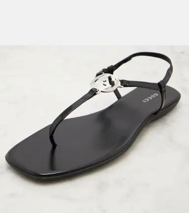 Gucci Interlocking G leather thong sandals | Thumbnail 4 Gucci Interlocking G leather thong sandals | Thumbnail 4