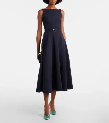 Safiyaa Ginny crêpe cocktail dress | Thumbnail 5 Safiyaa Ginny crêpe cocktail dress | Thumbnail 5