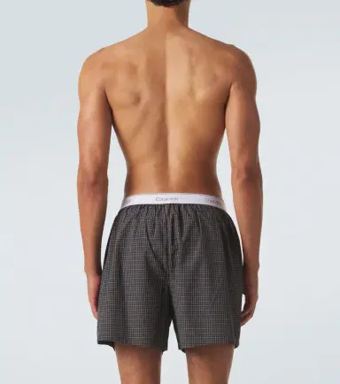 Calvin Klein Collection Owen checked cotton boxer briefs | Thumbnail 2 Calvin Klein Collection Owen checked cotton boxer briefs | Thumbnail 2