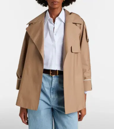 Max Mara Clara cotton-blend gabardine trench coat | Thumbnail 5 Max Mara Clara cotton-blend gabardine trench coat | Thumbnail 5