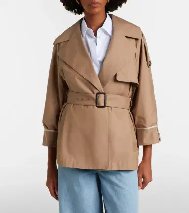 Max Mara Clara cotton-blend gabardine trench coat | Thumbnail 6 Max Mara Clara cotton-blend gabardine trench coat | Thumbnail 6