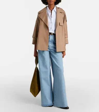 Max Mara Clara cotton-blend gabardine trench coat | Thumbnail 7 Max Mara Clara cotton-blend gabardine trench coat | Thumbnail 7