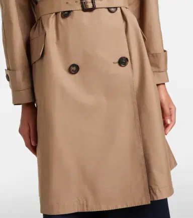 Max Mara Alessio cotton-blend gabardine trench coat | Thumbnail 5 Max Mara Alessio cotton-blend gabardine trench coat | Thumbnail 5