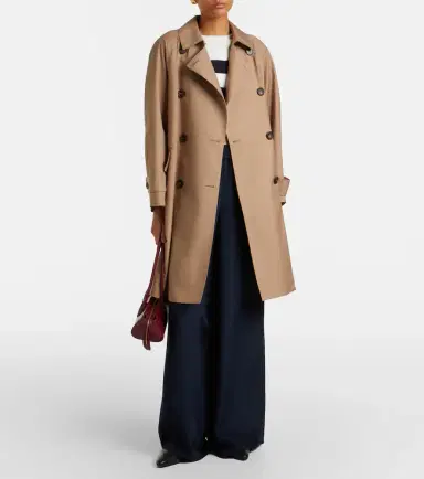Max Mara Alessio cotton-blend gabardine trench coat | Thumbnail 6 Max Mara Alessio cotton-blend gabardine trench coat | Thumbnail 6