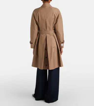 Max Mara Alessio cotton-blend gabardine trench coat | Thumbnail 7 Max Mara Alessio cotton-blend gabardine trench coat | Thumbnail 7