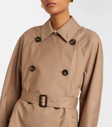 Max Mara Alessio cotton-blend gabardine trench coat | Thumbnail 8 Max Mara Alessio cotton-blend gabardine trench coat | Thumbnail 8